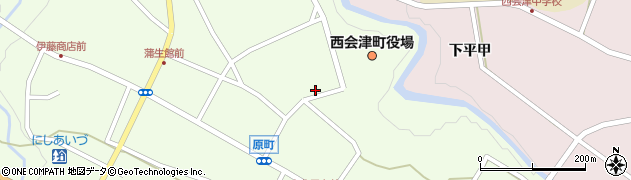 福島県西会津町（耶麻郡）野沢（横町乙）周辺の地図