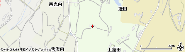福島県二本松市上蓬田131周辺の地図
