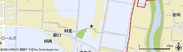 福島県湯川村（河沼郡）湊（道北）周辺の地図