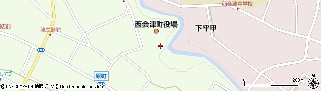 西会津町役場　教育委員会学校教育課周辺の地図
