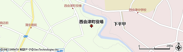 福島県西会津町（耶麻郡）周辺の地図