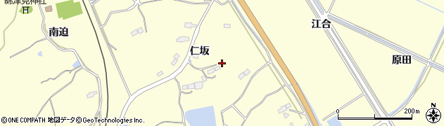 福島県南相馬市原町区江井仁坂202周辺の地図