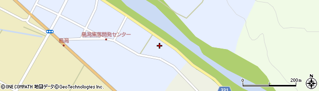 新潟県三条市島潟63周辺の地図