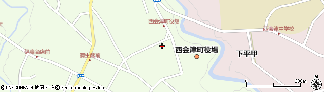 福島県西会津町（耶麻郡）野沢（下小屋上乙）周辺の地図