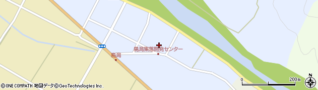 新潟県三条市島潟周辺の地図