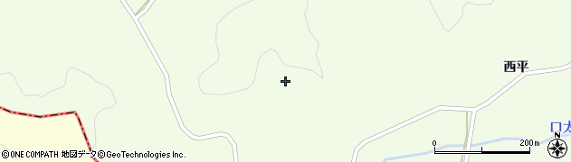 福島県川俣町（伊達郡）山木屋（百々目木山）周辺の地図