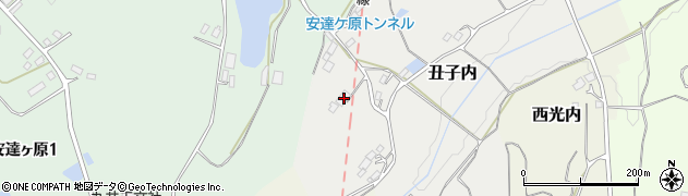 福島県二本松市丑子内150周辺の地図