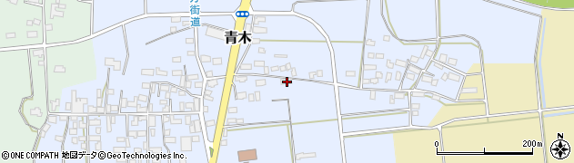 福島県河沼郡会津坂下町青木123周辺の地図