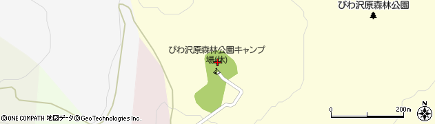 福島県猪苗代町（耶麻郡）琵琶沢原周辺の地図