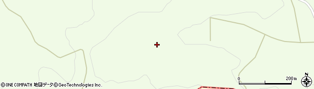 福島県川俣町（伊達郡）山木屋（戸久保山）周辺の地図