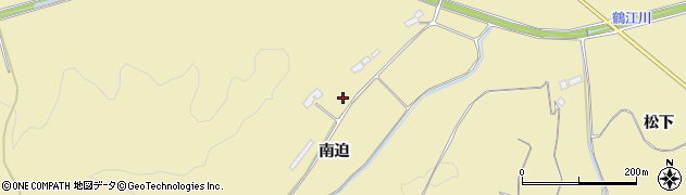 福島県南相馬市原町区鶴谷（南迫）周辺の地図