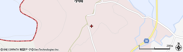 福島県二本松市小関207周辺の地図