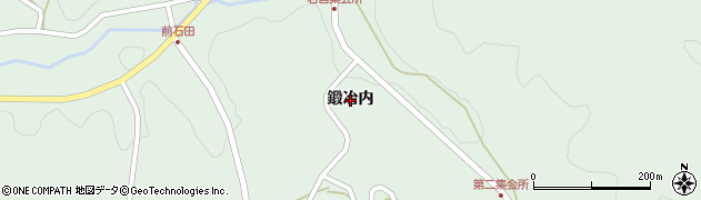 福島県二本松市太田（鍛冶内）周辺の地図