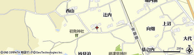 福島県南相馬市原町区江井（辻内）周辺の地図