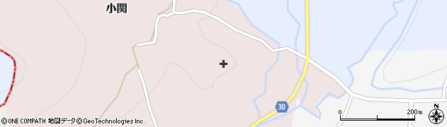 福島県二本松市小関144周辺の地図