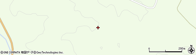 福島県川俣町（伊達郡）山木屋（丸四天山）周辺の地図