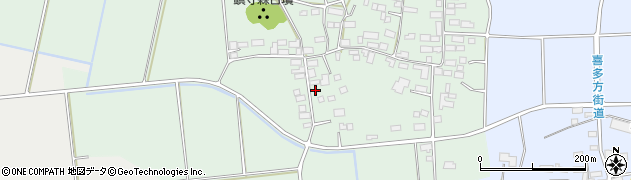 福島県会津坂下町（河沼郡）青津（田中）周辺の地図