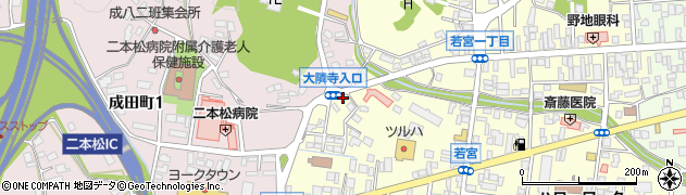 安斎輪店周辺の地図