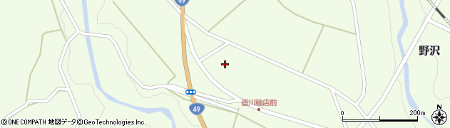 福島県西会津町（耶麻郡）野沢（下條道南甲）周辺の地図