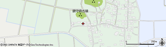 福島県会津坂下町（河沼郡）青津（宮ノ前）周辺の地図