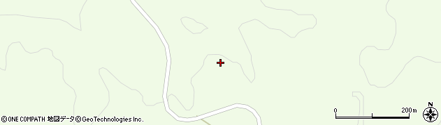 福島県川俣町（伊達郡）山木屋（戸草コイト山）周辺の地図