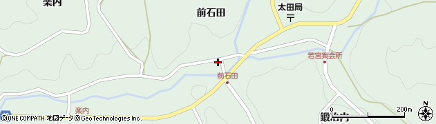福島県二本松市太田前石田72周辺の地図