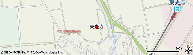 新潟県三条市東光寺周辺の地図