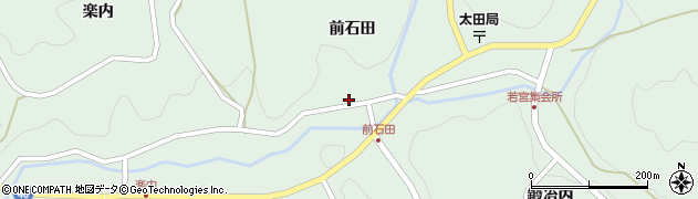 福島県二本松市太田前石田75周辺の地図