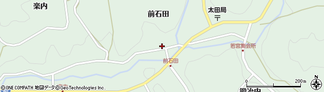 福島県二本松市太田前石田73周辺の地図