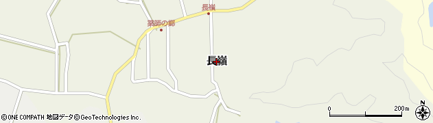 新潟県三条市長嶺周辺の地図