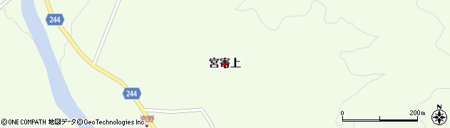新潟県加茂市宮寄上周辺の地図