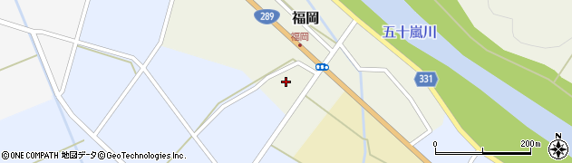 新潟県三条市福岡43周辺の地図