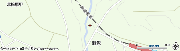 福島県西会津町（耶麻郡）野沢（小豆窪乙）周辺の地図