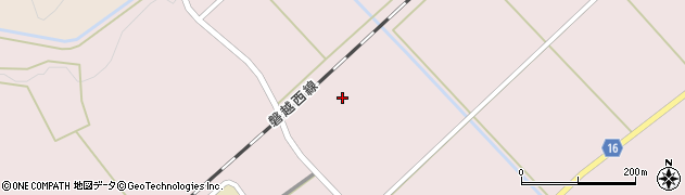福島県耶麻郡西会津町尾野本周辺の地図
