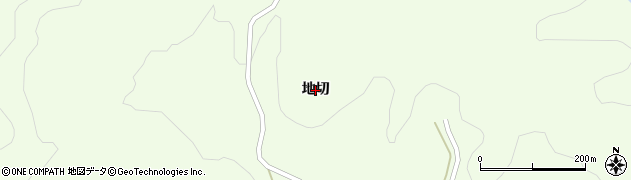 福島県川俣町（伊達郡）山木屋（地切）周辺の地図
