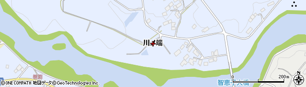 福島県二本松市上川崎（川ノ端）周辺の地図