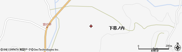 福島県二本松市針道枳立周辺の地図