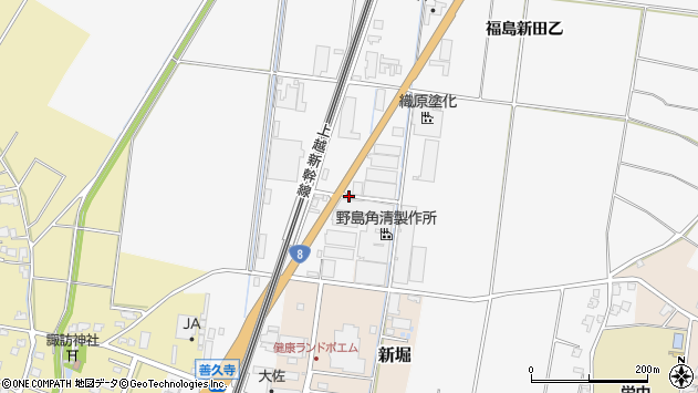 〒959-1155 新潟県三条市福島新田丁の地図