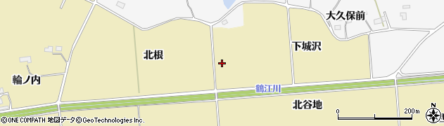 福島県南相馬市原町区鶴谷周辺の地図