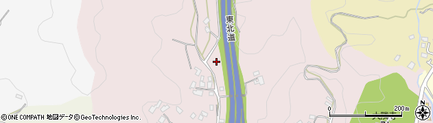 福島県二本松市成田町周辺の地図