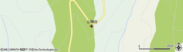 磐梯山ゴールドライン（山湖台）周辺の地図