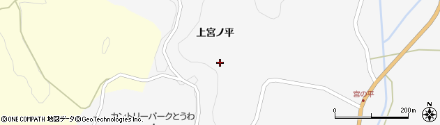 福島県二本松市針道上宮ノ平周辺の地図