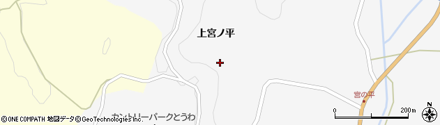 福島県二本松市針道（上宮ノ平）周辺の地図