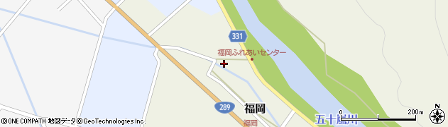 新潟県三条市福岡216周辺の地図