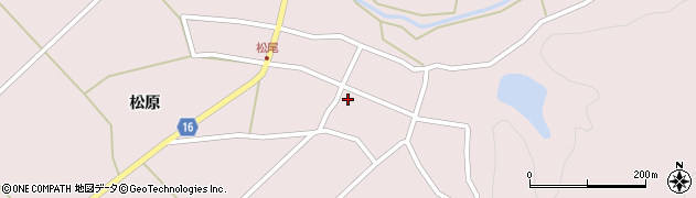 福島県西会津町（耶麻郡）尾野本（中原丙）周辺の地図