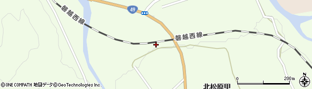 福島県西会津町（耶麻郡）野沢（新田東甲）周辺の地図