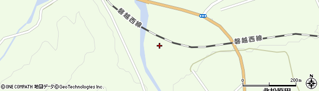 福島県西会津町（耶麻郡）野沢（切立沢道上甲）周辺の地図