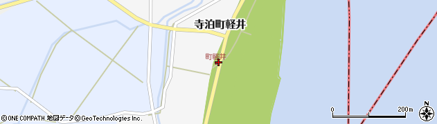 新潟県長岡市寺泊町軽井周辺の地図
