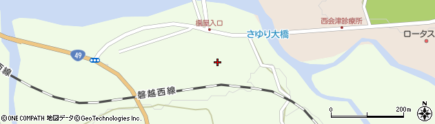 福島県西会津町（耶麻郡）野沢（坂ノ下道東甲）周辺の地図