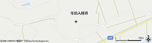 新潟県長岡市寺泊入軽井周辺の地図